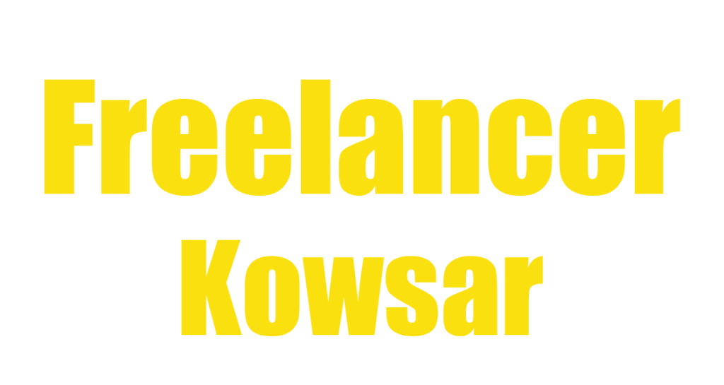 Freelancer Kowsar